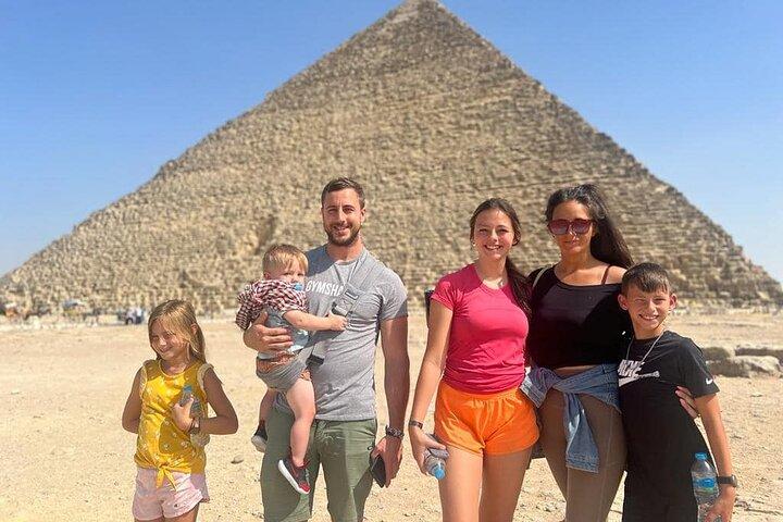 Privat All Inclusive Giza-pyramider, Sfinx, Memphis, Saqqara, Lunch & Kameler