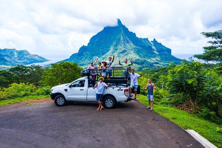 モーレア島アイト 4WD サファリ ツアー - 半日