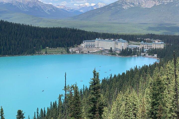 Lake Louise Moraine Smaragdgroen Johnston Canyon Banff gondeltocht