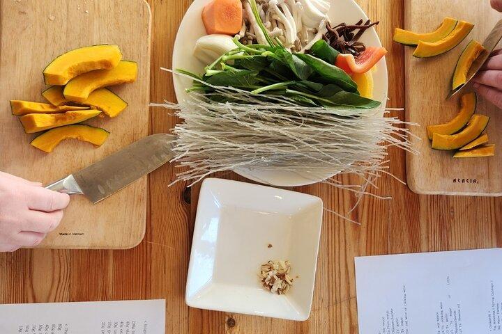 Aula de culinária JEJU _Aula e jantar no Jeju Seaside Sunset Terrace