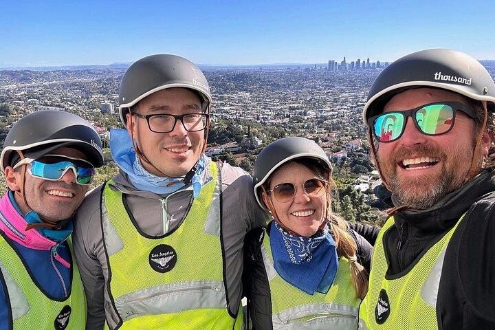 G'day LA by Luxury E-Bike : グリフィス公園、展望台からLA川へ