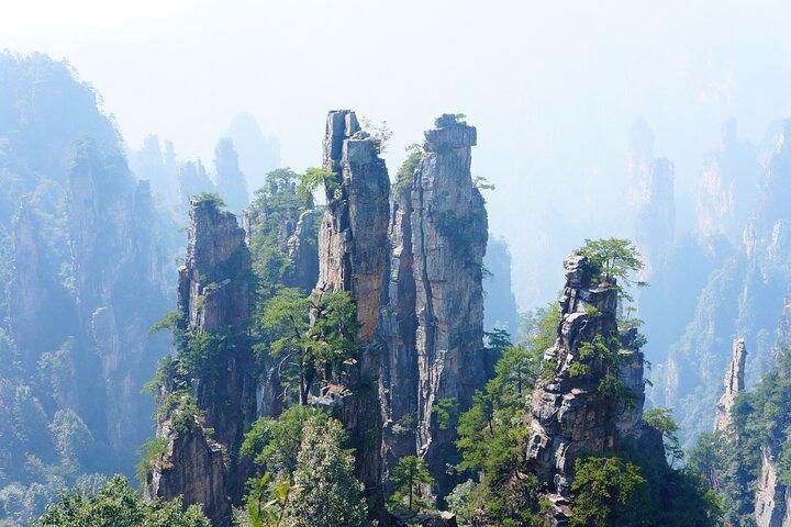 Paquete combinado privado de 3 días: Zhangjiajie Avatar y Tianmen Mountain y Grand Canyon Glass Bridge