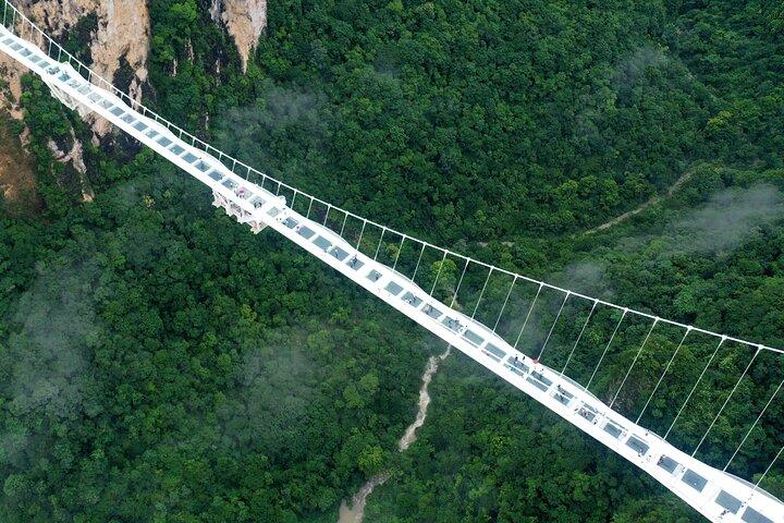 Paquete combinado privado de 3 días: Zhangjiajie Avatar y Tianmen Mountain y Grand Canyon Glass Bridge