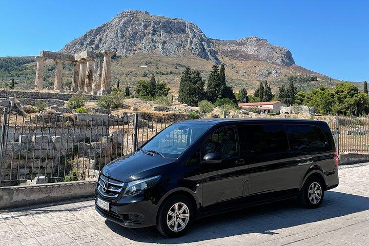 "Trasporto di lusso in berlina, minivan o minibus"