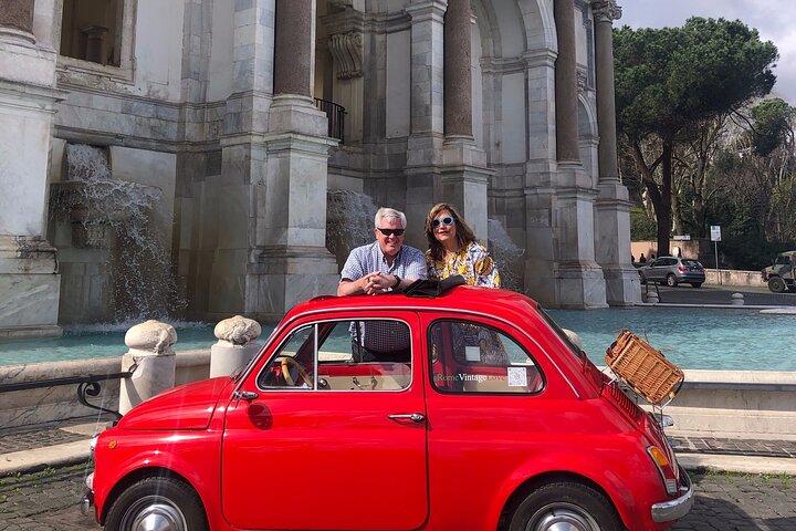 Roma Fiat 500 Vintage tour