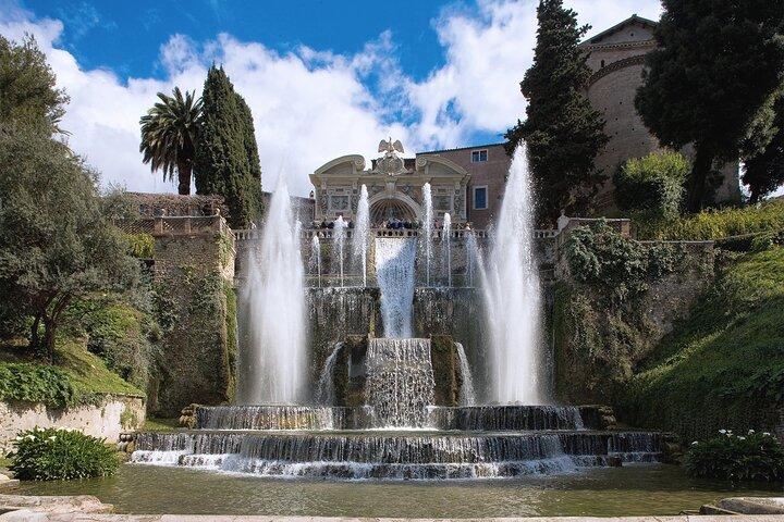 Excursion d'une demi-journée à Tivoli avec visite de la Villa D'Este