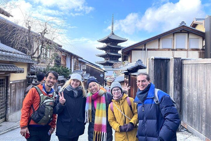 清水寺と祇園の裏通り、半日グループツアー