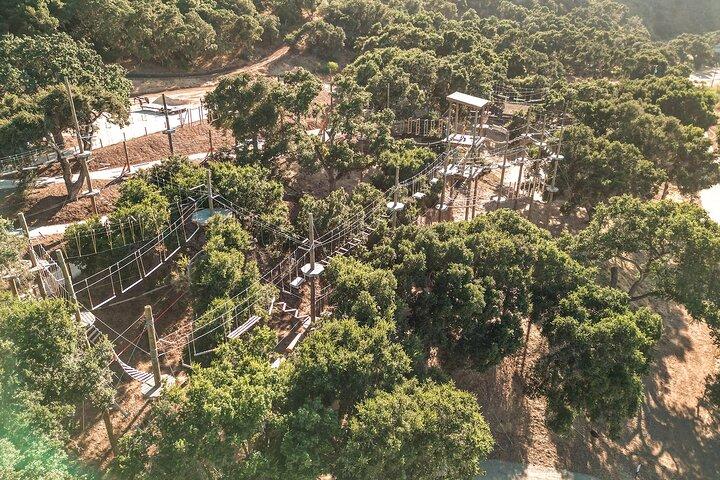 Parcours aventure en hauteur près de Santa Barbara