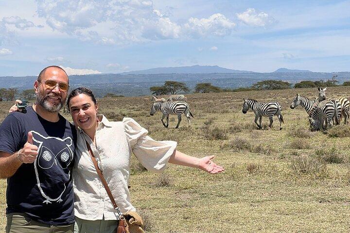 Gita di un giorno a Nairobi al Crescent Island Game Park dal lago Naivasha
