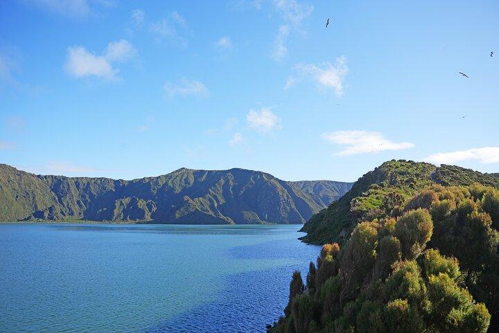 Volledige dag wandelpad in Lagoa do Fogo Sao Miguel
