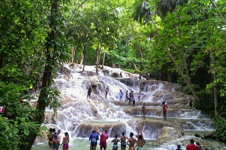 Privato Dunn's River Falls e Parco Avventura Ocho Rios Giamaica