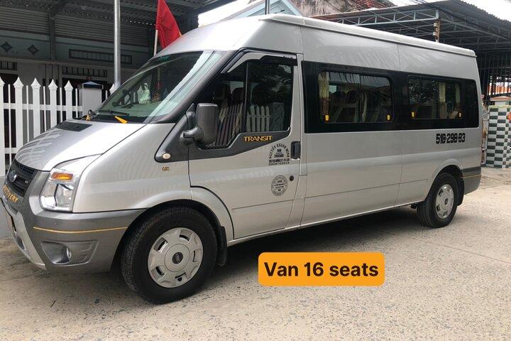 Minivan 16s : HO CHI MINH AIRPORT  HOTEL (einfache Fahrt)