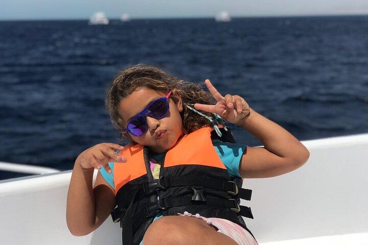 Dia de mergulho com snorkel na Ilha Branca e Ras Mohamed com iate VIP de primeira linha