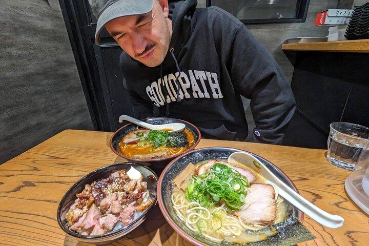 Tour privato del ramen di Tokyo