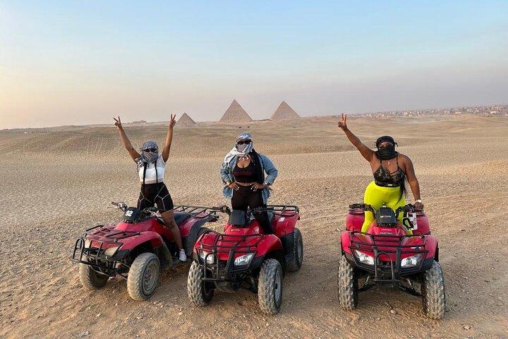 Giza pyramider, Sfinxen, ATV cykel, Camel, Middagskryssning och shoppingtur