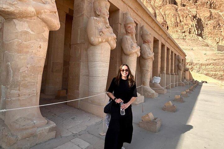 4-uur durende tour West Luxor bank: Hatshepsut-tempel en Vallei van de Koning met lunch