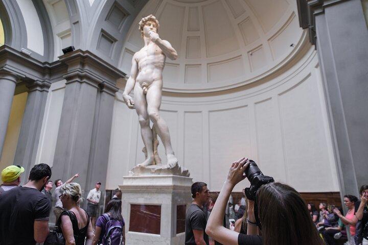 Visite à pied d'une journée avec Accademia & Galerie des Offices à Florence