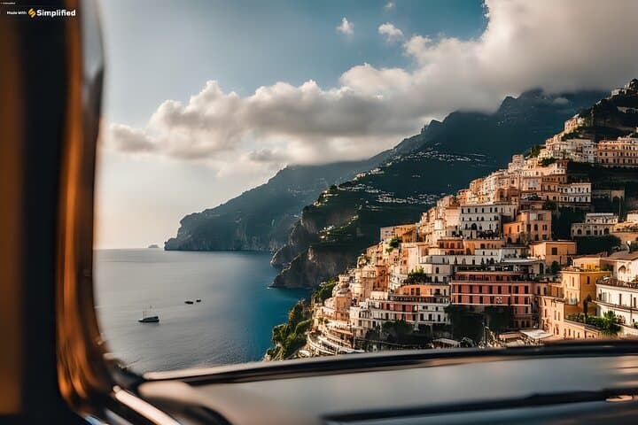 Grand Tour of 10 hours: Amalfi coast, Sorrento & Pompeii ruins