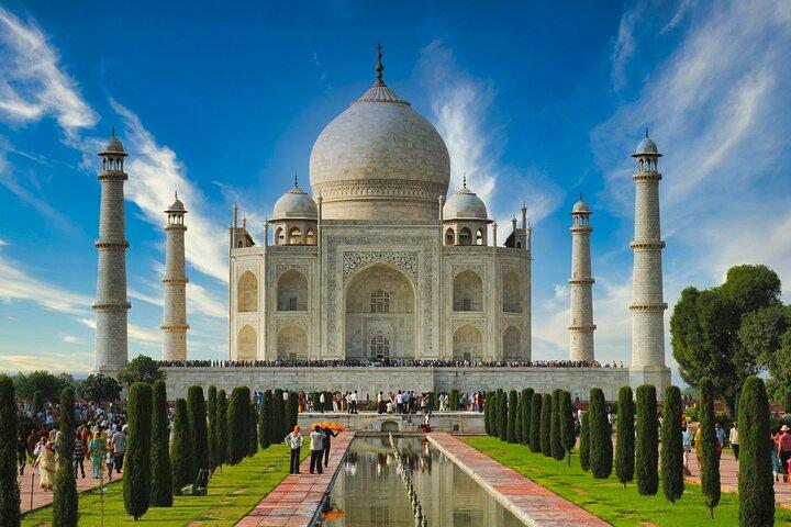 Taj Mahal og Fatehpur Sikri dagstur fra Jaipur