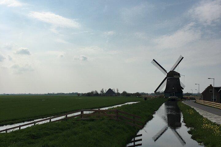Visite privée d'Amsterdam, moulins à vent, sabots et fromage..