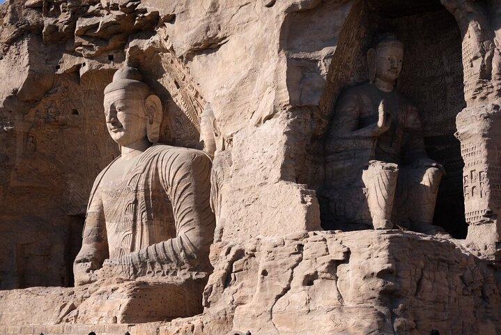 Datong : Visite guidée privée des grottes et du temple suspendu de Yungang