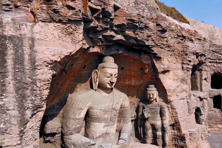 Datong : Visite guidée privée des grottes et du temple suspendu de Yungang