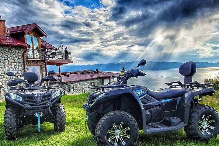 Tour en quad en vehículo todoterreno por el Parque Nacional Galicica desde Ohrid