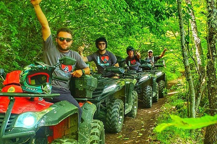 Tour en quad en vehículo todoterreno por el Parque Nacional Galicica desde Ohrid