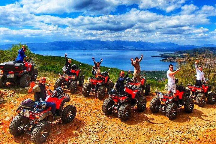 Tour en quad en vehículo todoterreno por el Parque Nacional Galicica desde Ohrid