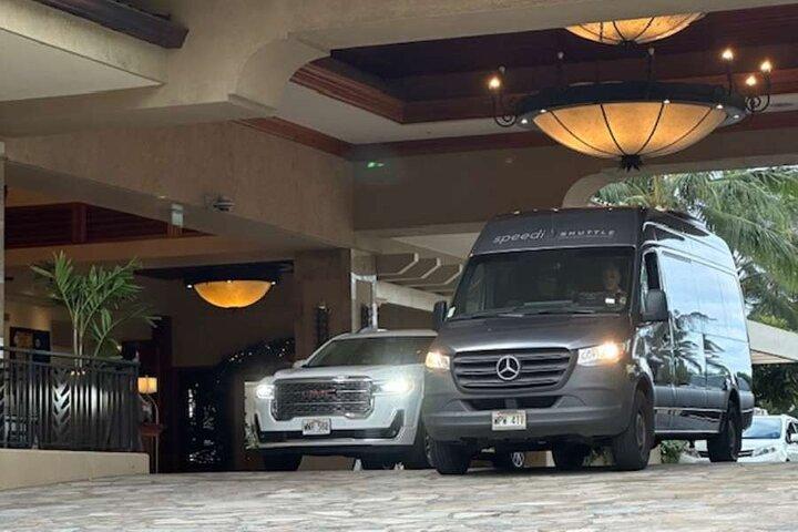 乗り継ぎ出発送迎：ホテルからマウイ・カフルイ空港