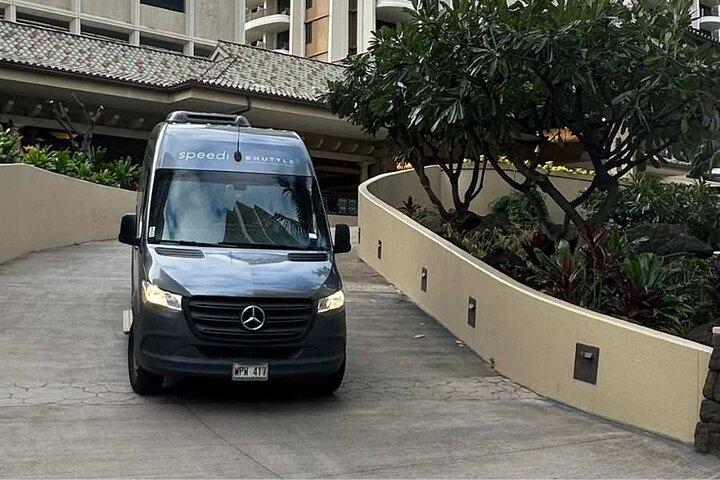 Shared Arrival Transfer: Honolulu Airport naar Hotel of Cruise Terminal
