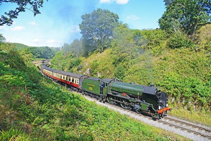 North York Moors avec train à vapeur pour Whitby