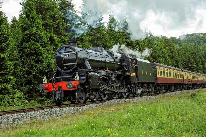North York Moors avec train à vapeur pour Whitby