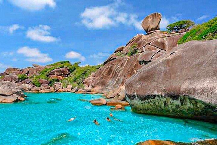 Dagtrip naar de Similan-eilanden per speedboot vanuit Khaolak/Phuket