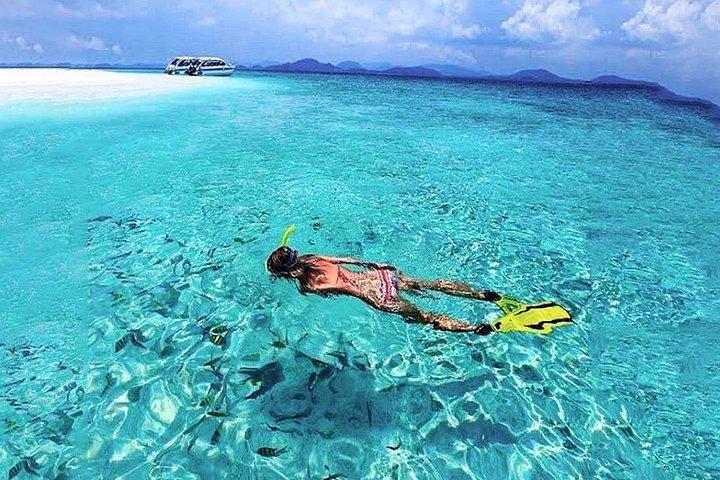 カオラック/プーケット発スピードボートでシミラン諸島日帰り旅行