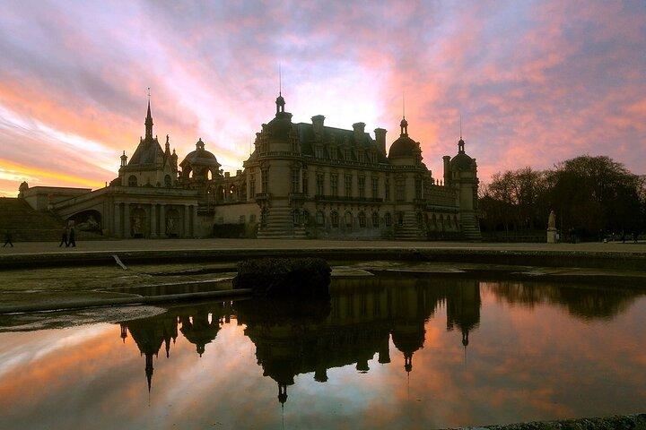 Gita giornaliera privata da Parigi al castello di Chantilly e ritorno
