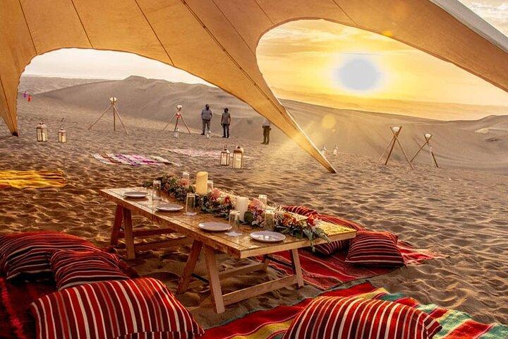 Glamping en el desierto en Huacachina con chef privado - Ica Oasis