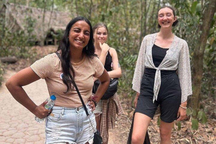 Cu Chi Tunnels Halber Tag des Abenteuers