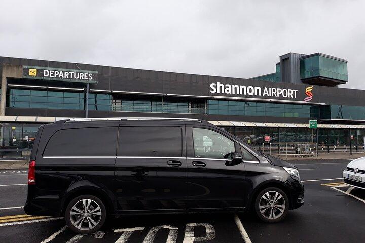 Serviço de carro particular do aeroporto de Shannon para Ballybunion