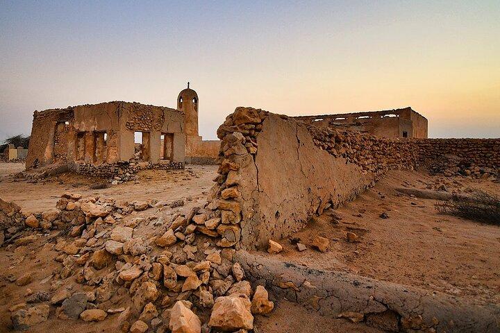 Tour privado de Doha al norte de Qatar, manglares y fuerte de Al Zubarah