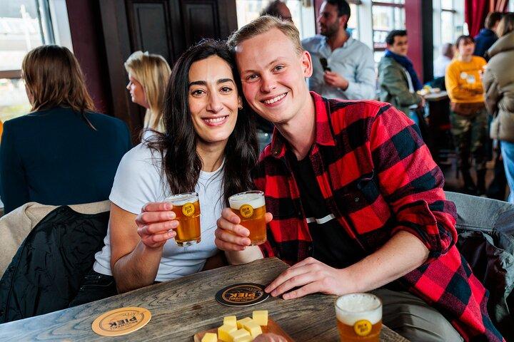Amsterdam Guided Craft Beer Tasting with Cheese & Sausauge
