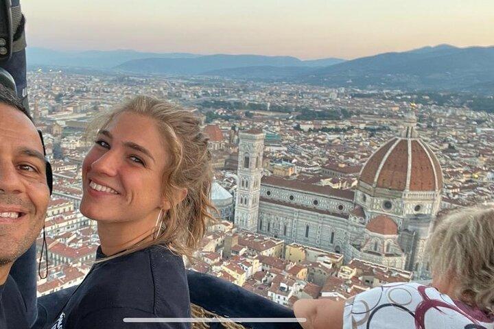 Luchtballonvaart boven Florence