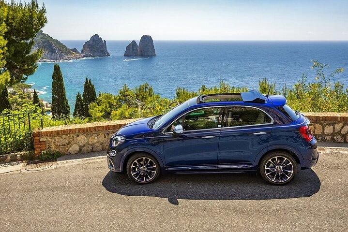 新型フィアット500Xスポーツ（SUV）オートマチック車（終日レンタル）