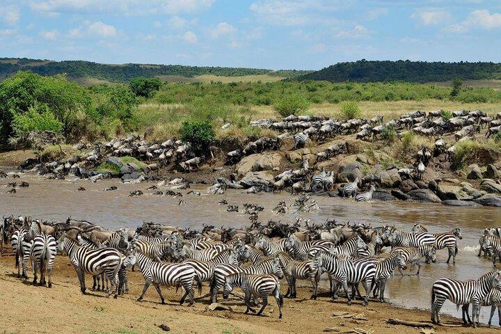 3 giorni dell'ottava meraviglia del mondo con il grande tour del Masai Mara
