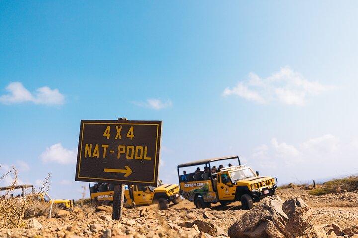 Tour di Aruba Off Road Safari alla piscina naturale