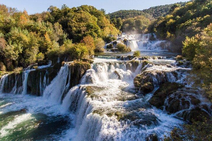 Visite privée Krka Waterfalls - Dégustation de vins et de mets