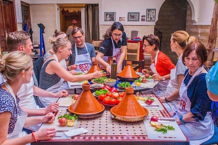 Tangier privat madlavningskursus med en lokal familie