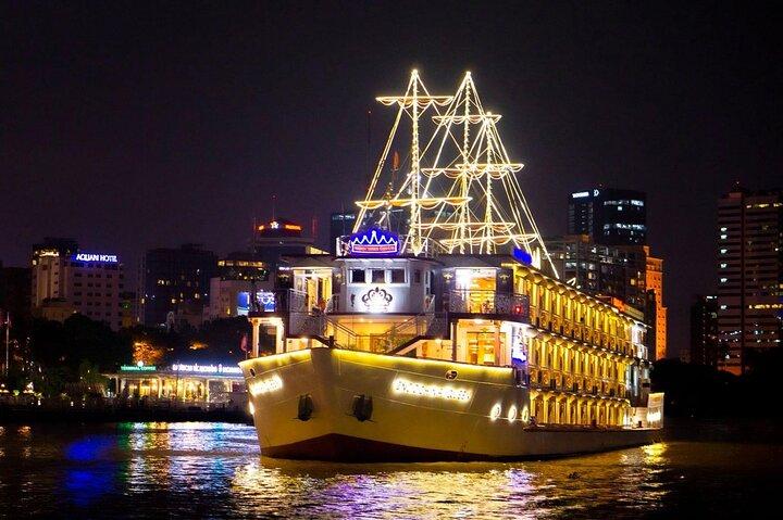 Ho Chi Minh City espectáculo de marionetas de agua y crucero panorámico con cena