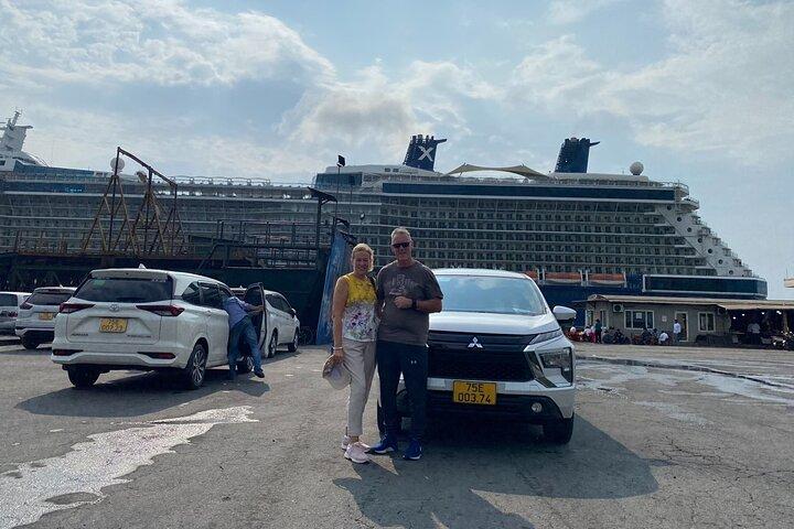 Chan May Port to Golden Bridge or Hoi An by Private Car