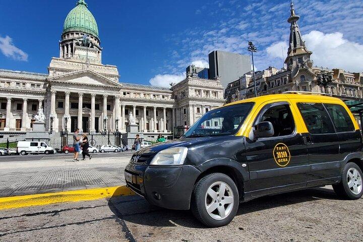 Passeie pelo melhor de Buenos Aires de táxi